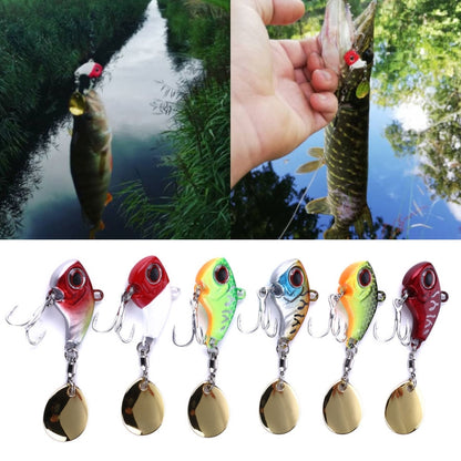 HENG JIA Distant Rotation Sequin VIB Fake Bait, Specification: 9g(6 Colors) - Fishing Lures by HENG JIA | Online Shopping UK | buy2fix