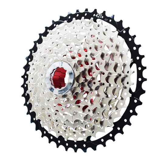 VG Sports Split Mountain Bike Lightweight Cassette Flywheel, Style: 11 Speed 40T (Silver) - Outdoor & Sports by VG Sports | Online Shopping UK | buy2fix