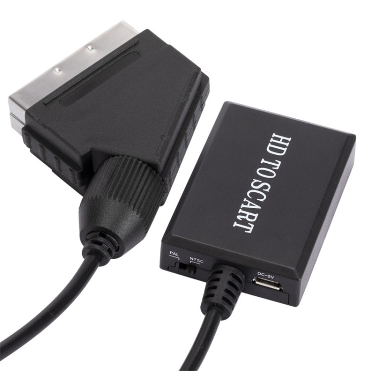 HDMI To Scart Converter 1080p HD Video Adapter - Converter by buy2fix | Online Shopping UK | buy2fix