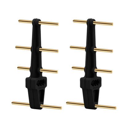 BRDRC Remote Control Eight Wood Antenna Signal Enhancer Suitable For DJI FPV Combo(Black Copper) - DJI & GoPro Accessories by BRDRC | Online Shopping UK | buy2fix