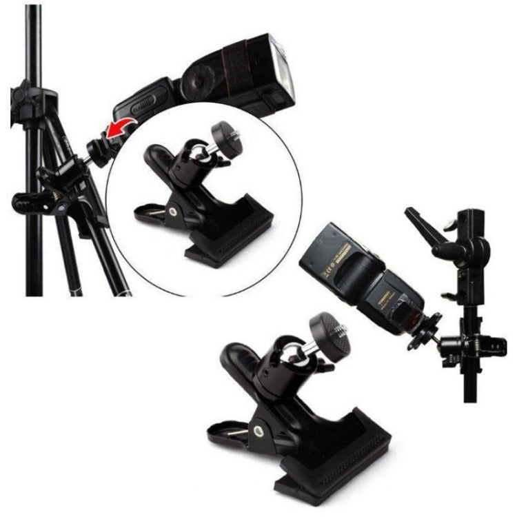 2 PCS Flash Metal Bracket Vigorously Clamp Gimbal - Camera Accessories by buy2fix | Online Shopping UK | buy2fix