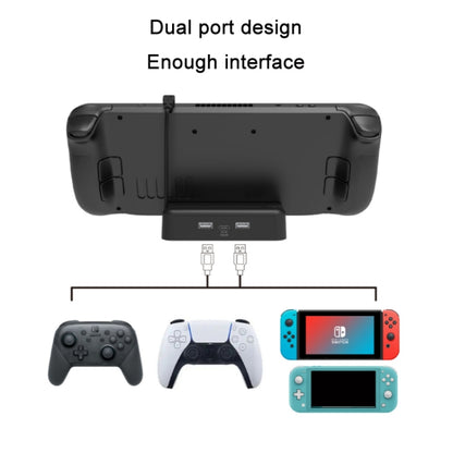 Game Console Charging Stand Dock For Steam Deck - Other Accessories by buy2fix | Online Shopping UK | buy2fix