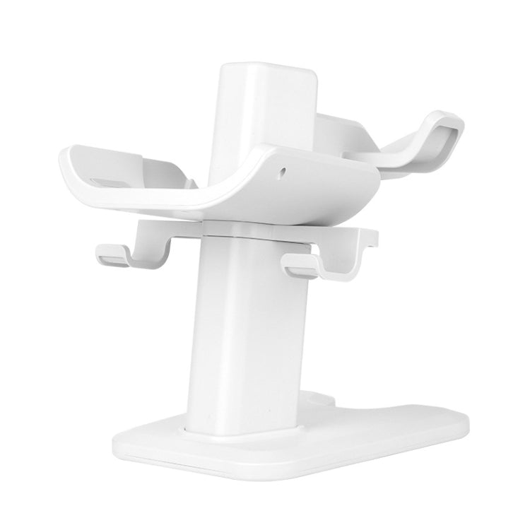 VR Stand Headset Display And Controller Holder Mount For Oculus Quest 2(White) - Consumer Electronics by buy2fix | Online Shopping UK | buy2fix