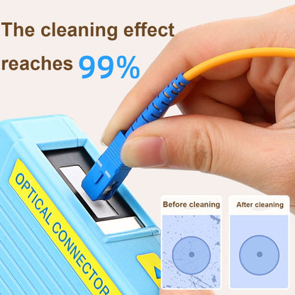 A-550 Fiber End Face Cleaning Tool Cleaning Box - Lan Cable and Tools by buy2fix | Online Shopping UK | buy2fix