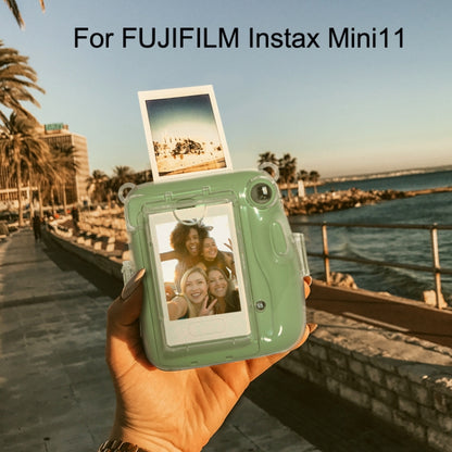 CAIUL Photo Bag Camera Transparent Storage Case For FUJIFILM Instax Mini11(Transparent) - Camera Accessories by CAIUL | Online Shopping UK | buy2fix