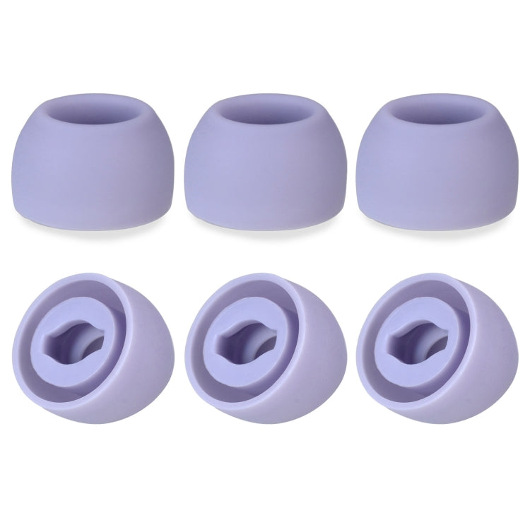 6 PCS Silicone Earplugs For TWS Samsung Galaxy Buds Pro( Large Purple) - Apple Accessories by buy2fix | Online Shopping UK | buy2fix