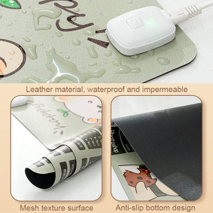 Intelligent Timing Heating Waterproof Warm Mouse Pad CN Plug, Size: 80x33cm(Cute Mouse) - Mouse Pads by buy2fix | Online Shopping UK | buy2fix