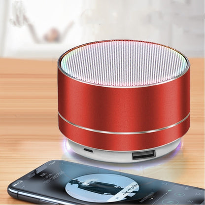 A10 Mini Metal Wireless Bluetooth Speaker(Red) - Mini Speaker by buy2fix | Online Shopping UK | buy2fix