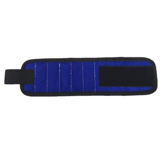 Electric Woodworking Multifunctional Powerful Magnetic Wrist Strap, Style: Five Rows Blue - Others by buy2fix | Online Shopping UK | buy2fix