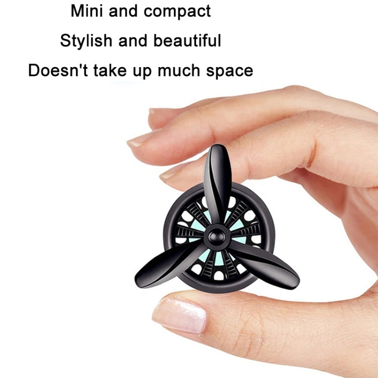 Car Air Outlet Perfume Aromatherapy Swivel Fan(Black Without Light) - In Car by buy2fix | Online Shopping UK | buy2fix