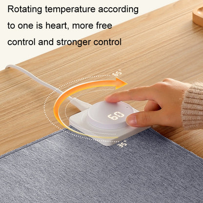 Joyroom JR-CY335 220V Smart Office Desktop Heating Thermostatic Mouse Pad, US Plug, Size: 60x36cm(Dark Gray) - Mouse Pads by Joyroom | Online Shopping UK | buy2fix