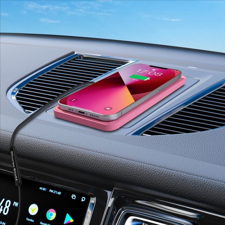 C1PRO Car Waterproof Wireless Charger With Additional Cover And Anti-slip Mat - In Car by buy2fix | Online Shopping UK | buy2fix