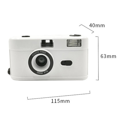 R2-FILM Retro Manual Reusable Film Camera for Children without Film(White) - Consumer Electronics by buy2fix | Online Shopping UK | buy2fix