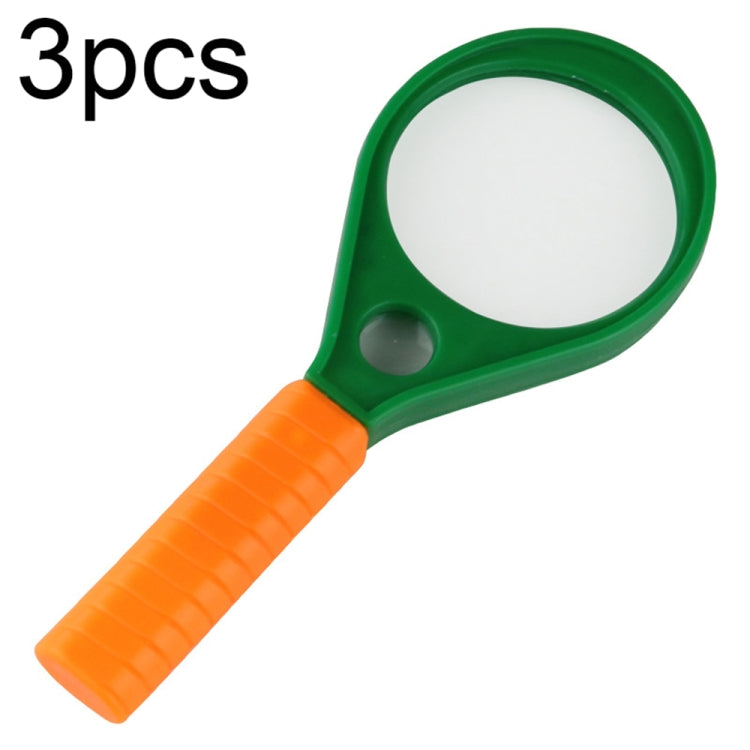 3pcs 3X/4X/6X/8X Elderly Reading Handheld Bifocal HD Magnifier, Specification: 60mm - Consumer Electronics by buy2fix | Online Shopping UK | buy2fix