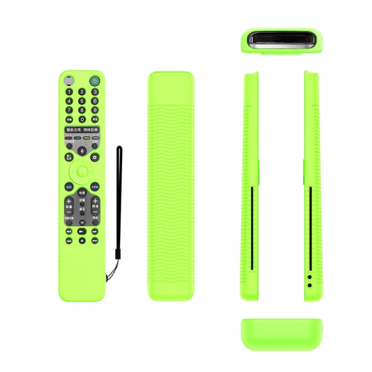 Y46 Remote Control Anti-Fall Silicone Protective Case For Sony RMF-TX600C/P/U/E 500U/E(Luminous Green) - Consumer Electronics by buy2fix | Online Shopping UK | buy2fix