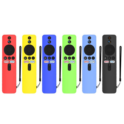 For Xiaomi 4K TV Stick Y48 Remote Control Anti-Drop Silicone Protective Cover(Blue) - Consumer Electronics by buy2fix | Online Shopping UK | buy2fix