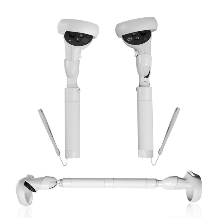 For Meta Quest Pro VR Glasses Golf Game Light Pole Handle Extended Rod(White) - Consumer Electronics by buy2fix | Online Shopping UK | buy2fix