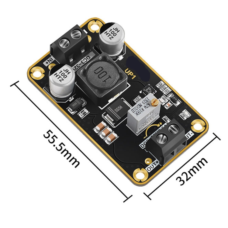 DC-DC Adjustable Step-Down Power Module 3V-32V To 3-36V 72W Stereotype Board(As Show) - Consumer Electronics by buy2fix | Online Shopping UK | buy2fix