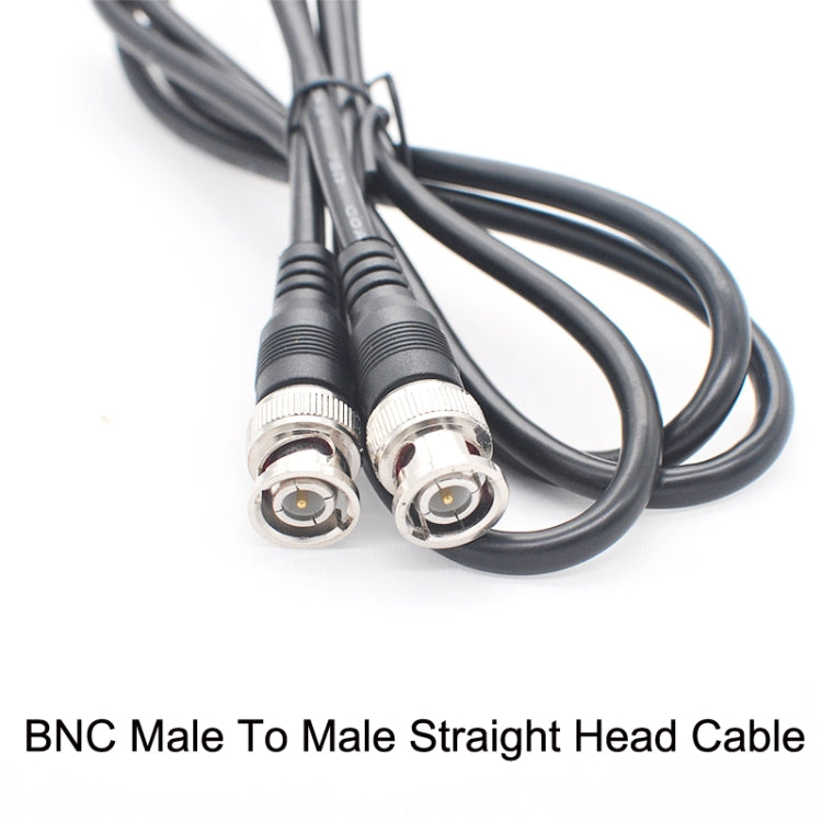 BNC Male To Male Straight Head Cable Coaxial Cable Video Jumper, Length: 1.5m - Security by buy2fix | Online Shopping UK | buy2fix