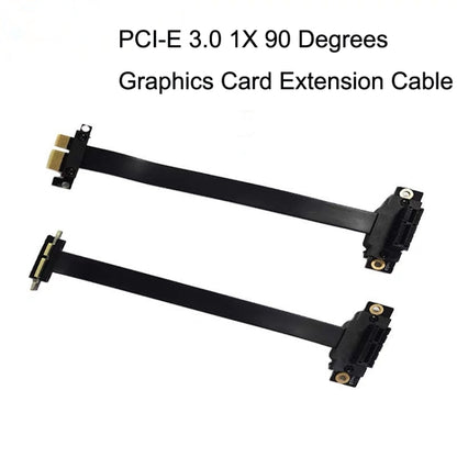 PCI-E 3.0 1X 90 Degrees Graphics Card / Wireless Network Card Extension Cable, Cable Length: 25cm -  by buy2fix | Online Shopping UK | buy2fix