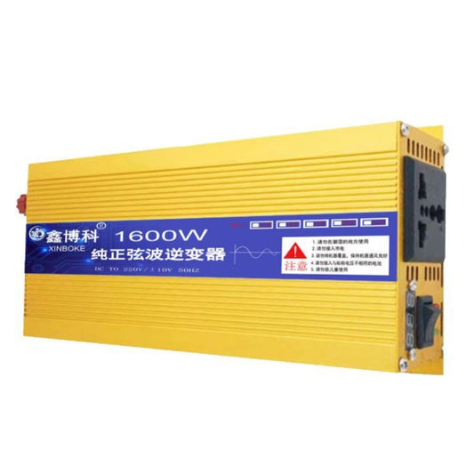 XINBOKE High Power Household Car Sine Wave Inverter 48V 1600W To 220V 800W(Single Display) - In Car by XINBOKE | Online Shopping UK | buy2fix