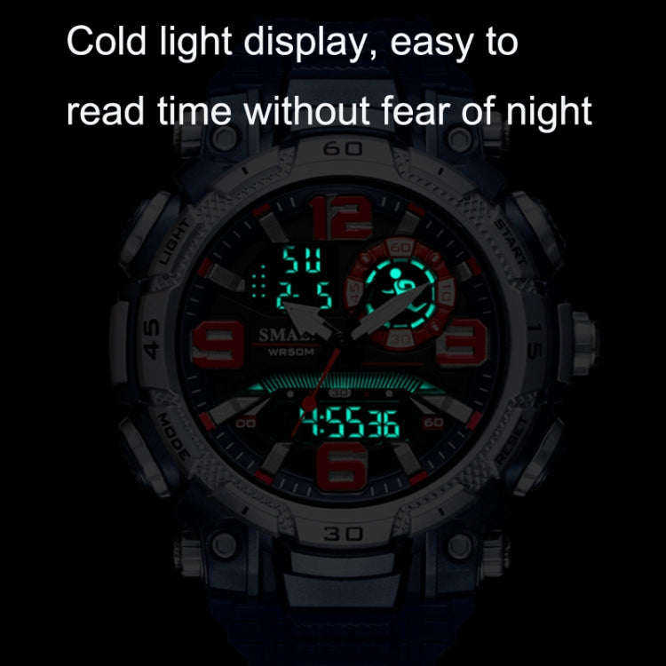 SMAEL 1921 Outdoor Sports Waterproof Men Luminous Time Watch Electronic Watch(Black) - LED Digital Watches by SMAEL | Online Shopping UK | buy2fix