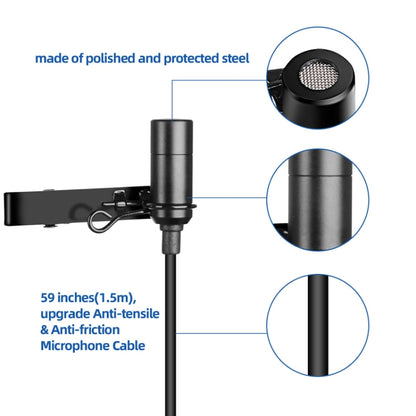 Q6 1 Drag 1 Wireless Lavalier Head Wear With Stand USB Computer Recording Microphone Live Phone SLR Lavalier Microphone - Consumer Electronics by buy2fix | Online Shopping UK | buy2fix