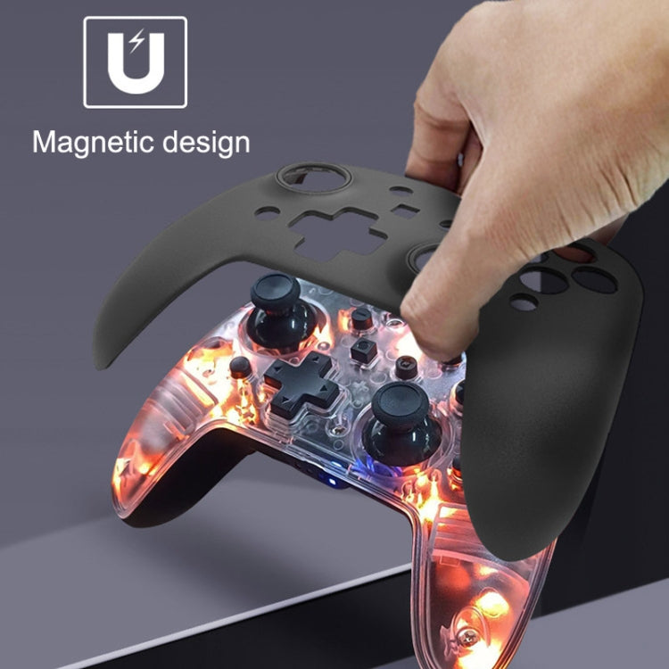 SW561 Computer Wireless Luminous Handle For Nintendo Switch / Switch OLED / Switch Lite / Steam, Color: Black With Lamp - Gamepads by buy2fix | Online Shopping UK | buy2fix