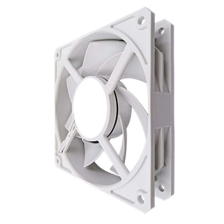 MF14025 4pin High Air Volume Low Noise High Wind Pressure FDB Magnetic Suspension Chassis Fan 2000rpm (White) -  by buy2fix | Online Shopping UK | buy2fix