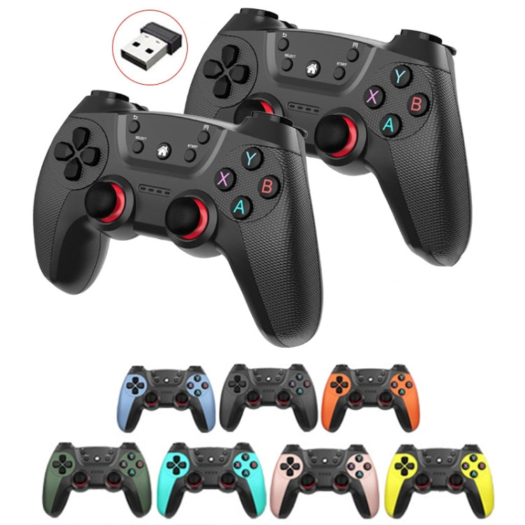 KM-029   2.4G One for Two Doubles Wireless Controller Support PC / Linux / Android / TVbox(Mint Green) - Gamepads by buy2fix | Online Shopping UK | buy2fix