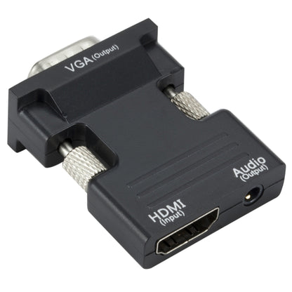 HDMI to VGA Projector HDMI Adapter With Audio Cable Computer HD Converter - Adapter by buy2fix | Online Shopping UK | buy2fix