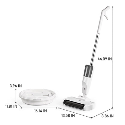 XM001 Smart Wireless Electric Vacuum Cleaner Sweeping and Mopping Integrated Floor Washer, Spec: 3800pa White - Handheld Cleaner & Mops by buy2fix | Online Shopping UK | buy2fix