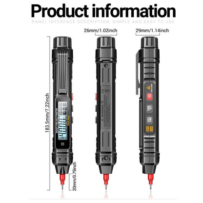 ANENG A3005 40 Megohm Intelligent Anti-burning High-precision Digital Universal Meter(Standard) - Digital Multimeter by ANENG | Online Shopping UK | buy2fix