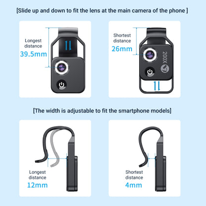 APEXEL APL-MS002CWH 200x High-Definition Children Science Education Microphone Lens With CPL(White) - Telescope & Microscope by APEXEL | Online Shopping UK | buy2fix