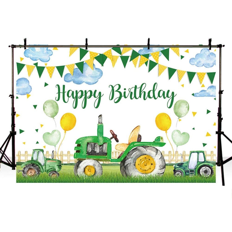 180x270cm Farm Tractor Photography Backdrop Cloth Birthday Party Decoration Supplies -  by buy2fix | Online Shopping UK | buy2fix