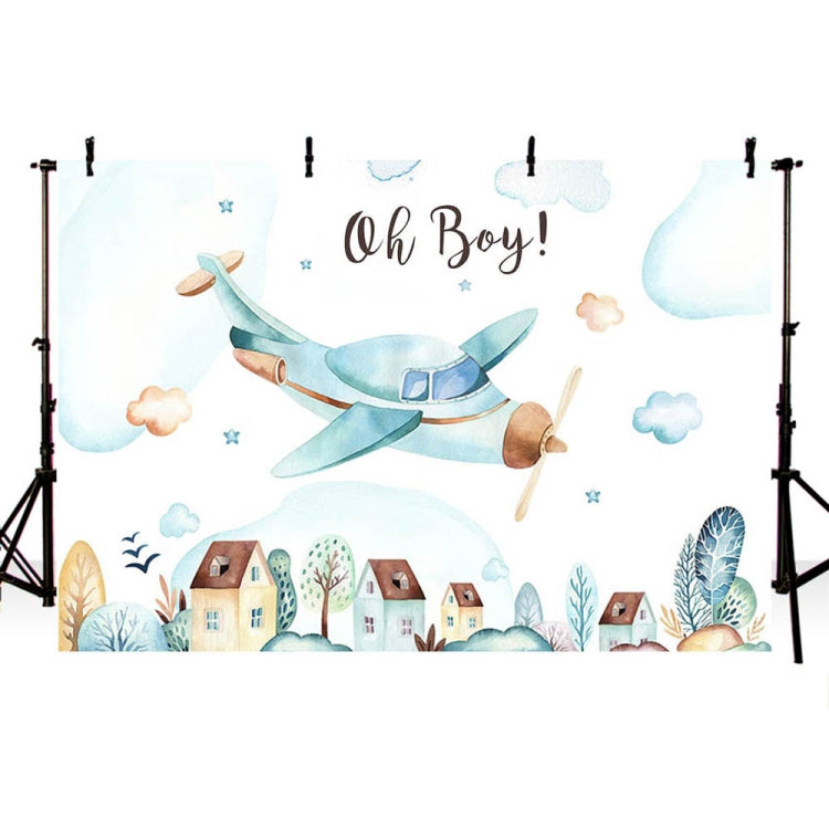 180x120cm Aircraft Theme Birthday Background Cloth Party Decoration Photography Background -  by buy2fix | Online Shopping UK | buy2fix