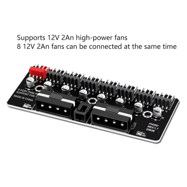 PWM Fan Hub Computer CPU Fan Extender(Big 4Pin Interface) - Others by buy2fix | Online Shopping UK | buy2fix