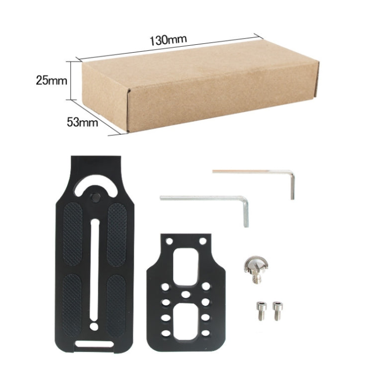 BEXIN  L130-50 Camera Quick Release Plate L-shaped Vertical Board - L-Bracket by BEXIN | Online Shopping UK | buy2fix