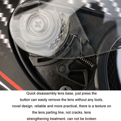 KUQIBAO Motorcycle Smart Bluetooth Sun Protection Double Lens Safety Helmet, Size: XXL(Bright Black) - Helmets by KUQIBAO | Online Shopping UK | buy2fix