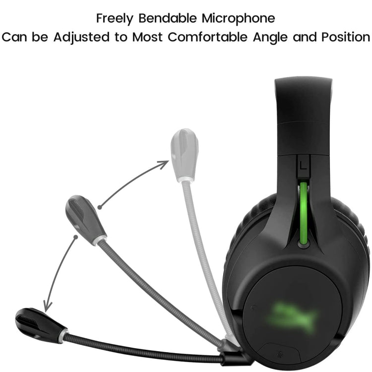 For Kingston / Flight S / Sky Arrow S Gaming Headset Noise Canceling Microphone Headset with Light Microphone(Black) - Headset Accessories by buy2fix | Online Shopping UK | buy2fix