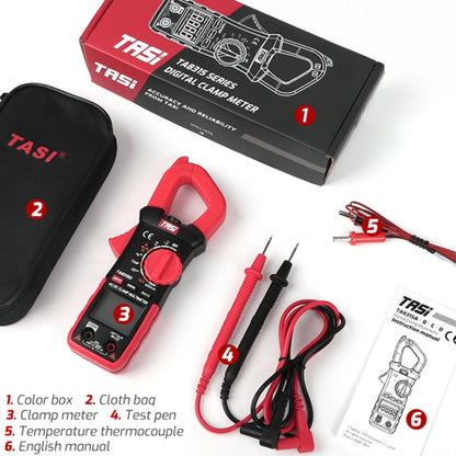 TASI TA8315B Clamp Type Multimeter High Precision Digital Ammeter - Digital Multimeter by TASI | Online Shopping UK | buy2fix