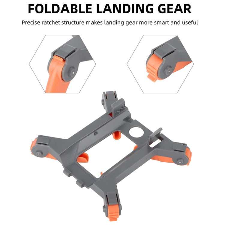 Sunnylife M3P-LG582 For DJI Mavic 3 Pro Folding Increases Tripod Protection Support Spider Landing Rack(Grey) - Holder Series by buy2fix | Online Shopping UK | buy2fix