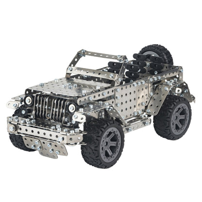 Assembly Off-Road Vehicle Intelligence Manual Assembly Toy Machinery Building Metal Model - Building Blocks by buy2fix | Online Shopping UK | buy2fix