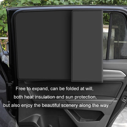 Heat-insulating Opaque Vinyl Coated Magnetic Car Curtains, Style: Full Blackout Principal Drive - Window Foils & Solar Protection by buy2fix | Online Shopping UK | buy2fix