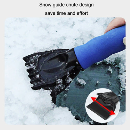 Vehicle Mounted Snow Shovel De-Icer Cleaning Tool, Color: Red - Ice Scraper by buy2fix | Online Shopping UK | buy2fix