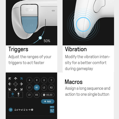 8BitDo Wireless 2.4G Gaming Controller With Charging Dock For PC / Windows 10 / 11 / Steam Deck(White) - Other Accessories by 8BitDo | Online Shopping UK | buy2fix