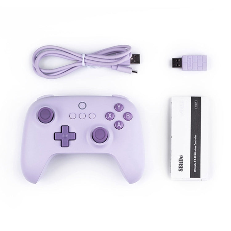 8BitDo Youth Edition Wireless 2.4G Controller For PC / Windows 10 / 11 / Steam Deck / Raspberry Pi / Android(Purple) - Other Accessories by buy2fix | Online Shopping UK | buy2fix