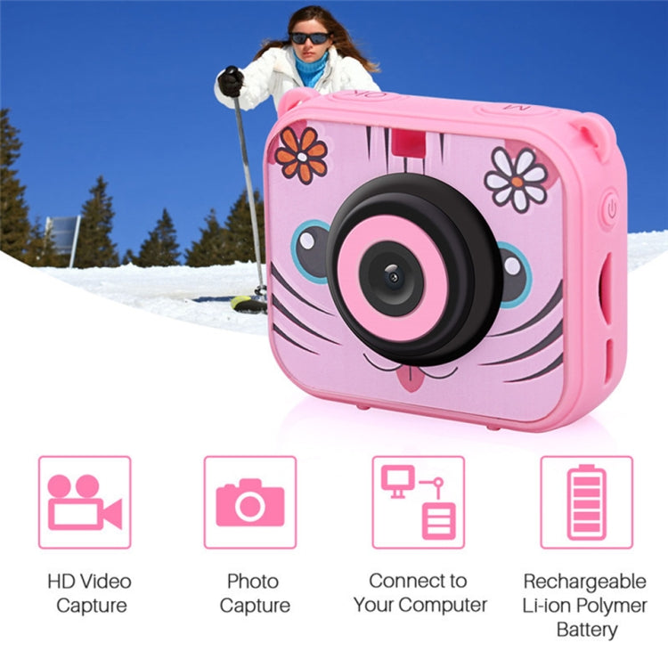 Cartoon Children Digital Camera HD Mini Student Sports Camera(Pink) - Children Cameras by buy2fix | Online Shopping UK | buy2fix