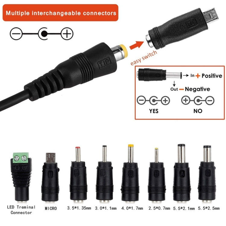 65W 6-20V Adjustable 3A DC Power Adapter Charger, Specification: US Plug - Universal Power Adapter by buy2fix | Online Shopping UK | buy2fix