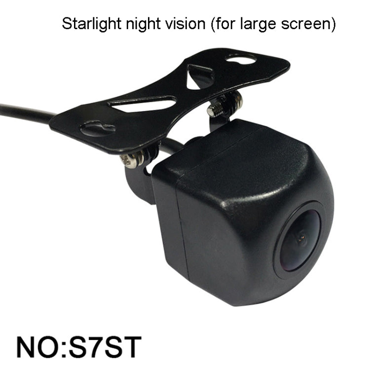 Universal Reversing Camera HD Wide Angle 12V Waterproof Starlight Night Vision Car Camera(Black) - Rear View Cameras by buy2fix | Online Shopping UK | buy2fix